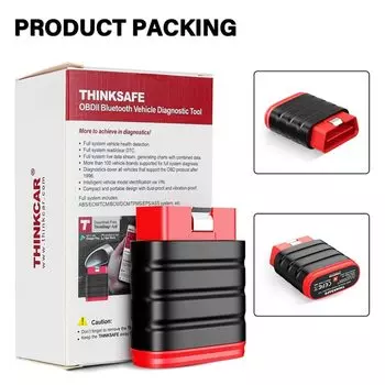 Thinkcar Thinksafe OBD2 Bluetooth сканер считыватель кодов для автомобилей все системы сканирования 5 сброса OBD 2 Автомобильные диагностические инструменты PK Thinkdiag