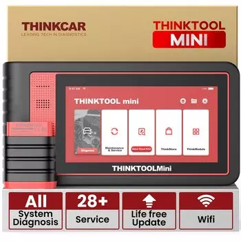 THINKCAR THINKTOOL MINI 2 CANFD Автомобильные диагностические инструменты Сканер Obd2 Двунаправленный инструмент сканирования 28 сбросов Полная диагностика системы
