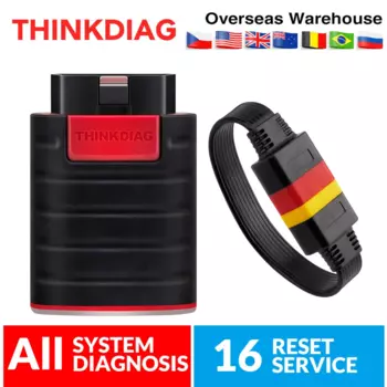 ThinkDiag OBD2 Автомобильный инструмент для диагностики неисправностей Зарубежная многоязычная версия с бесплатным полным программным обеспечением