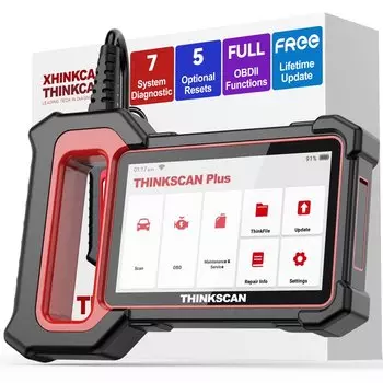 THINKSCAN PLUS S7 S6 S4 THINKCAR OBD2 автомобильный сканер ABS,SRS,ECM,TCM,BCM, система AC автомобильный диагностический сканер EOBD автомобильный считыватель кодов