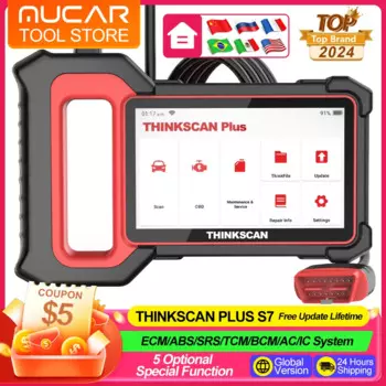 Thinkscan Plus S7/S6/S5/S4 диагностические инструменты диагностика 7 система 5 сброс бесплатно пожизненные автотолы автомобильный сканер Obd2 инструменты для считывания кодов