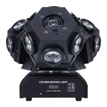 GVT трехголовый вращающийся световой эффект 180Вт