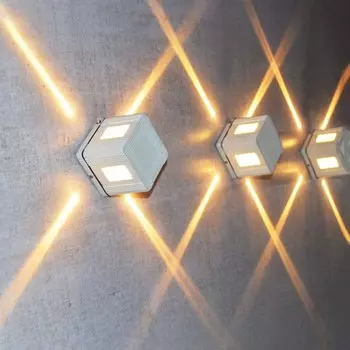 Thrisdar LED настенный светильник черный