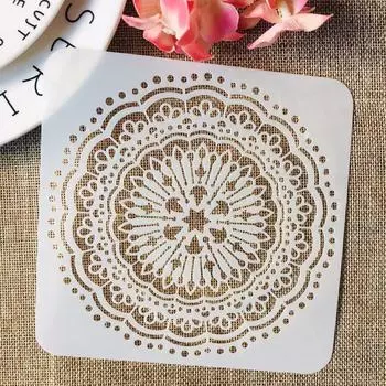 TIAMECH трафареты mandala 15*15 см