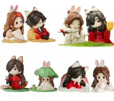 Tian Guan Ci Fu Xie Lian Hua Cheng серии встреча кукла небесные чиновники благословение Фигурки Коллекционная модель игрушка модный подарок