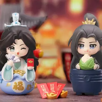 Tianguan благословение для праздничной группы серии портретов загадочная коробка Угадай сумку игрушки кукла милая Аниме Фигурка настольная коллекция украшений
