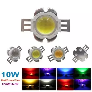 TiaoChongYi 10W LED Ball Lamp Red Green Blue UV