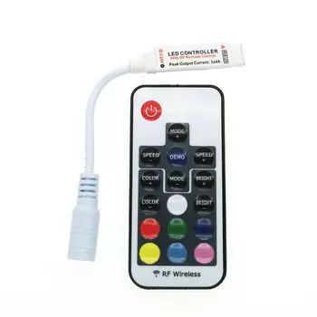 TiaoChongYi Беспроводной пульт дистанционного управления RGB светодиодной лентой