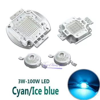 TiaoChongYi High Power LED Cyan 490nm Ice Bulb