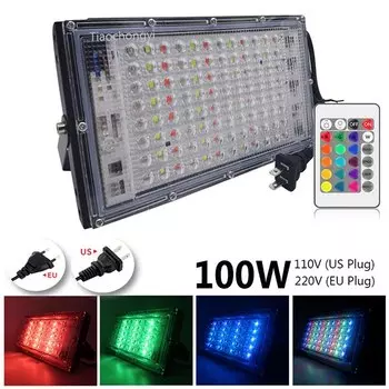 TiaoChongYi RGB Светодиодный прожектор 50/100Вт