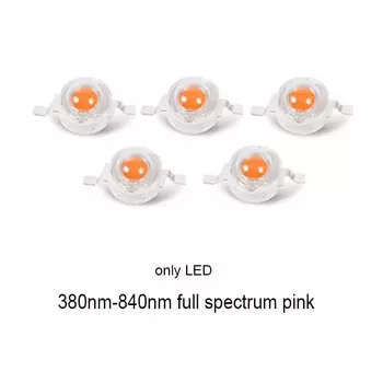 TiaoChongYi розовые светодиодные лампочки для роста 1Вт/3Вт/5Вт