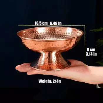 Тибетская медная чаша 21 см