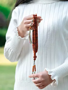 Тибетский дизайн, натуральный браслет из костяных бусин 108, буддийские бусины, женский и мужской браслет из костяных бусин для тантрических тренировок, ручные бусины