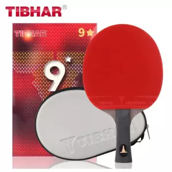 TIBHAR 6/7/8/9 звезда ракетка для настольного тенниса превосходная клейкая Резина углеродное лезвие пинг ракетки для понга Pimples-in Sticky