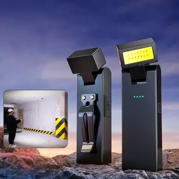 TIMULT Магнитный перезаряжаемый COB фонарик белый/красный свет