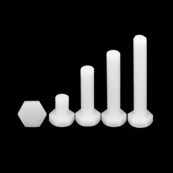 TINGGOO Нейлоновые изолированные болты DIN933 M3-M16 5-120 мм