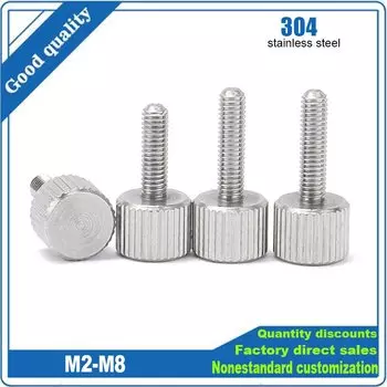 TINGGOO Нержавеющая сталь Ручные винты М2-М8