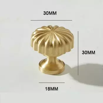 TINYHOB Золотые латунные ручки для шкафа