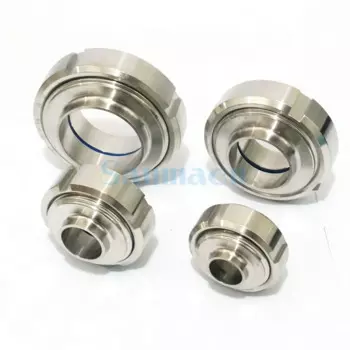 Тип DIN DN20, DN25, DN32, DN40, DN50, DN65, DN80, DN100, 304, нержавеющая сталь, санитарный сварной шов на розетке, Соединительный комплект, фитинг для труб