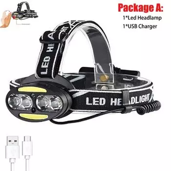 TITANFIRE Налобный фонарь с датчиком движения