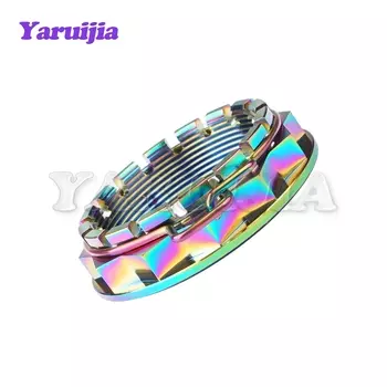 Титановая гайка Yaruijia M38 M48, гайки оси заднего колеса для Ducati Panigale Diavel Monster Multistrada