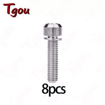 Титановые болты Tgou M6x16/18/20/25/30/35 мм 8 шт.