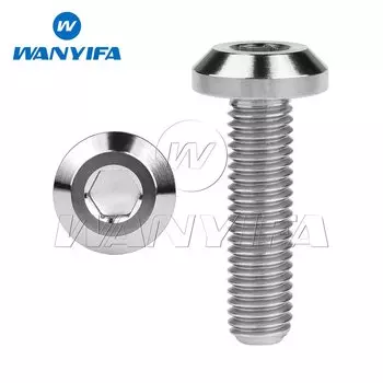 Титановые болты Wanyifa M6x12 15 20 25 30 35 мм