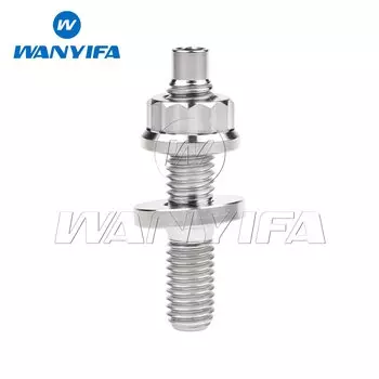 Титановые болты Wanyifa M8/10x45/54/55/65 мм комплект 4/10 шт.