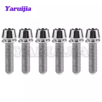 Титановые болты Yaruijia для велосипедного стержня 6 шт.