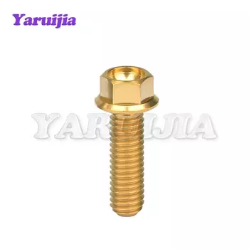 Титановые болты Yaruijia M6/M8 flange hex head