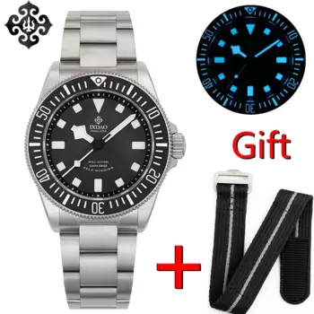 Титановые часы для дайвинга IX & DAO IPOSE 39 мм, Мужские автоматические механические часы Sapphire BGW9, светящиеся водонепроницаемые наручные часы 200 м