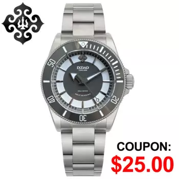 Титановые часы IX & DAO IPOSE PT5000, автоматические механические часы с сапфировым механизмом, светящиеся часы, водонепроницаемые мужские наручные часы 20 бар