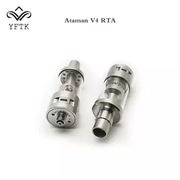 Титановые моды YFTK, обслуживаемый бак Ataman V4, атомайзер MTL RTA 316ss 4 мл 22 мм с одной катушкой, бак для вейпа VS Ataman V3 RTA