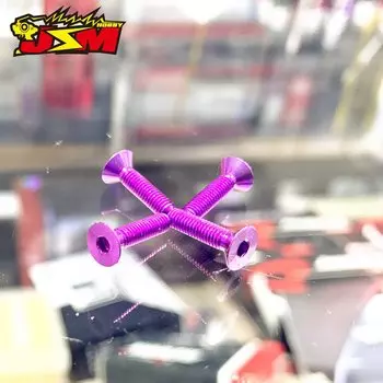 Tитановые винты JSM HOBBY Racing Pro Duty M3x4/5 /6/8/10/12/14/16/18/20/22/24 - 4шт