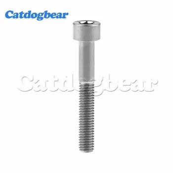 Титановый болт Catdogbear M5x10 12 16 18 20 23 25 30 35 40 45 50 55 60 мм винт для велосипеда MTB дорожного велосипеда подседельный штырь гарнитура тормоз