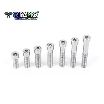 Титановый болт RTAMO M8X20-50 Ti, крепежный винт с ручкой заднего амортизатора (1 шт.)