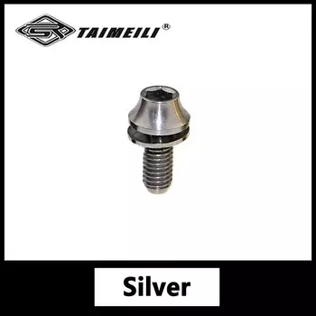 Титановый болт TAIMEILI M5x12 мм, не линяющая прокладка, винт для стойки велосипедного чайника, 1 шт./4 шт.