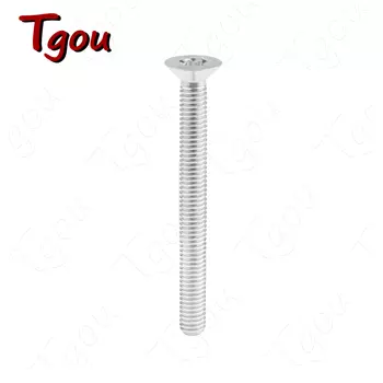 Титановый болт Tgou M6 M8x10/12/15/20/25/30/35/40/45/50/55/60/65/70 мм Torx с потайной головкой и маркировкой для мотоциклов
