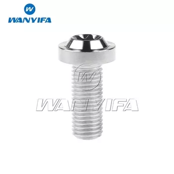 Титановый болт Wanyifa M10x10 15 20 25 30 35 40 45 50 60 мм T50 Torx Винты со сливовой головкой для мотоциклов Автомобильные аксессуары