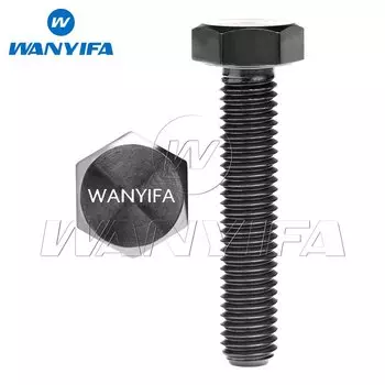 Титановый болт Wanyifa M6/M8/M10x10-100 мм DIN933 с внешней шестигранной головкой и полной резьбой с винтом логотипа WANYIFA для мотоцикла