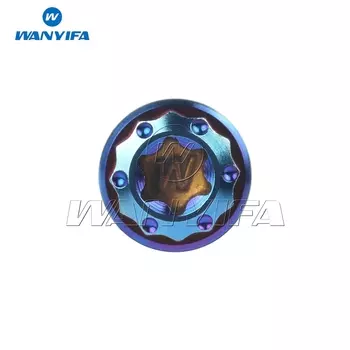 Титановый болт Wanyifa M6x10 15, 20, 25, 30, 35, 40, 45, 50 мм, фланец, 12 точек, винты Torx T30 с головкой Ti для велосипеда, мотоцикла