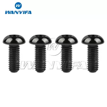 Титановый болт «Wanyifa» Ti M5x10 12 мм держатель звездообразная головка для велосипедной бутылки винты для бутылки велосипеда 4 шт.