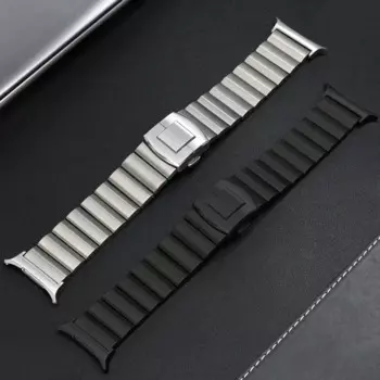 Титановый браслет для Samsung Galaxy Watch Ultra 47 мм, роскошный мужской ремешок для SAMSUNG GALAXY ULTRA 47 47 мм