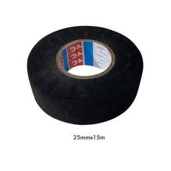 Тканевая термостойкая клейкая лента для автомобильных кабелей, 15 м
