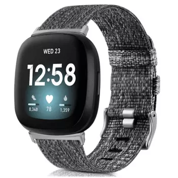 Тканевые ремешки, совместимые с fitbit versa 3, ремешки для женщин и мужчин, дышащие сменные ремешки для браслета fitbit sense, наручный ремешок