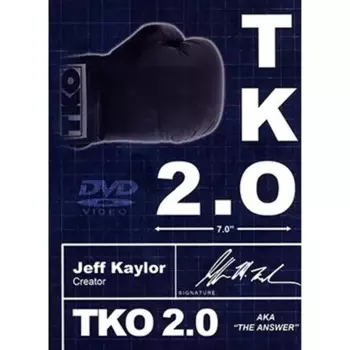TKO2.0: вариант Kaylor черно-белый (DVD и трюк) Джефф кэйлор и Майкл Аммар Волшебные трюки иллюзии забавная улица