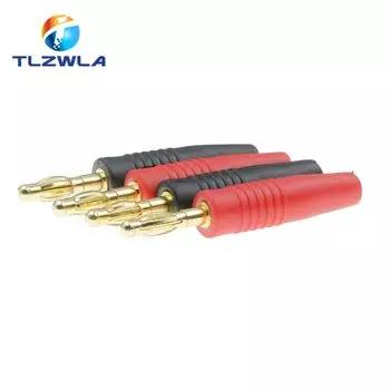 TLZWLA 4 мм золотые вилки для акустического кабеля