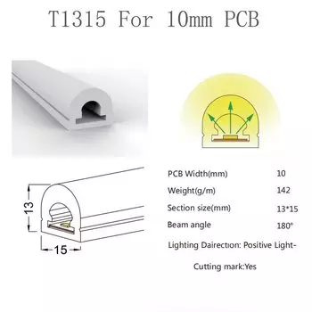 TNALANT RGBW светодиодная трубка из силикона