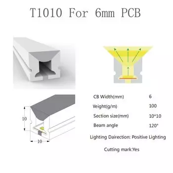 TNALANT RGBW светодиодная трубка из силикона