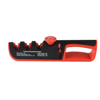 Точилка для ножей LETIITTGOO 4 в 1 из нержавеющей стали